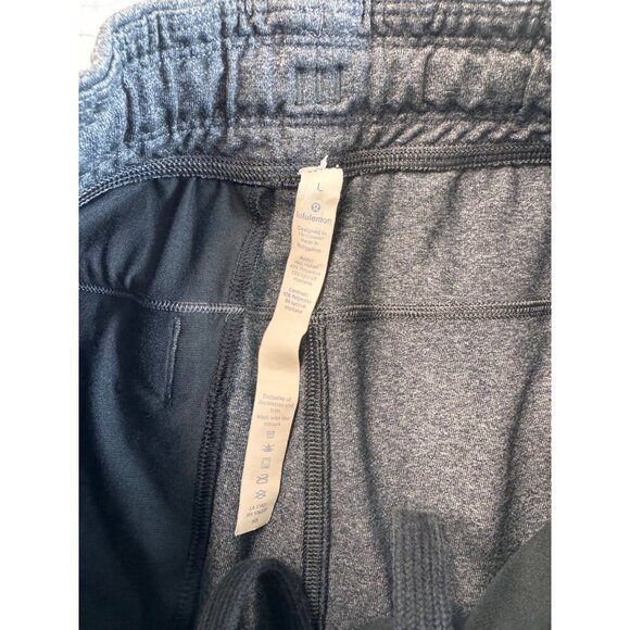 Lululemon Mens Gray Jogger Pants SZ L Casual Stretch Athletic Lounge - Picture 5 of 10